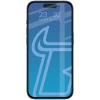 Szkło hartowane Bizon Glass Edge Duo do iPhone 15 Pro, czarna ramka, 2 sztuki