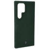 Silikonowe etui Bizon Soft Case do Galaxy S24 Ultra, ciemnozielone