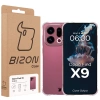 Elastyczne etui Bizon Case Salpa do Oppo Find X9, przezroczyste