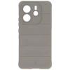 Pancerne etui Bizon Case Tur do Xiaomi Redmi Note 14 4G, jasnoszare