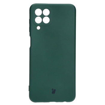 Etui Bizon Case Silicone do Galaxy M33 5G, ciemnozielone
