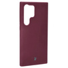 Silikonowe etui Bizon Soft Case do Galaxy S23 Ultra, ciemnofioletowe