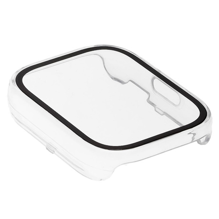 Etui ze szkłem do zegarka Bizon Case+Glass Watch do Xiaomi Redmi Watch 5 Active, przezroczyste