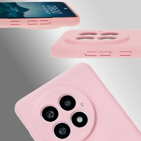 Etui Bizon Case Łupka do OnePlus 13, różowe