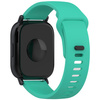 Pasek silikonowy do smartwatcha, Bizon Strap Watch Silicone Pro H, Quick Release 22 mm, miętowy