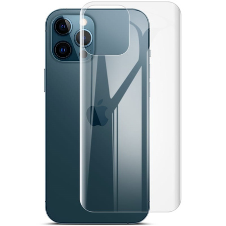 Folia hydrożelowa na tył Bizon Glass Hydrogel Back Duo, iPhone 12 Pro Max, 2 sztuki