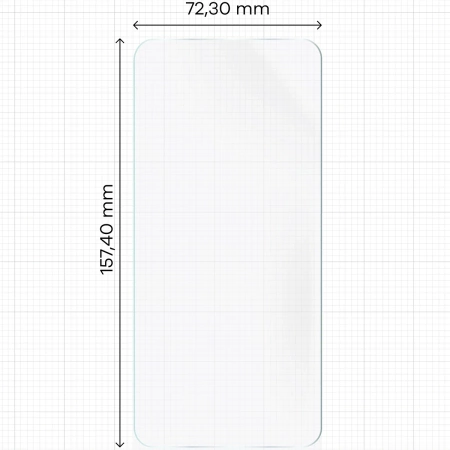 Folia hydrożelowa na ekran Bizon Glass Hydrogel Front do Vivo X200 Pro, 1 sztuka