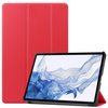 Etui Bizon Case Tab Croc do Galaxy Tab S10 Lite / S9, czerwone