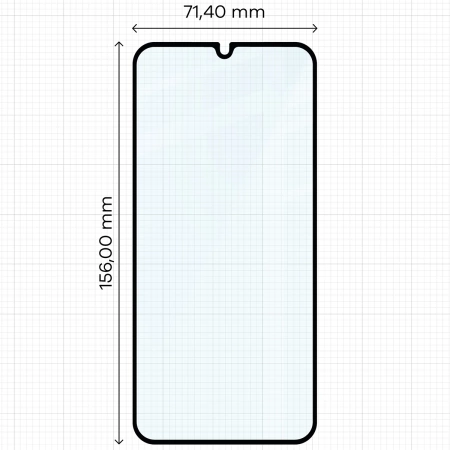 Szkło hartowane Bizon Glass Edge 2 do Galaxy M34 5G, czarne
