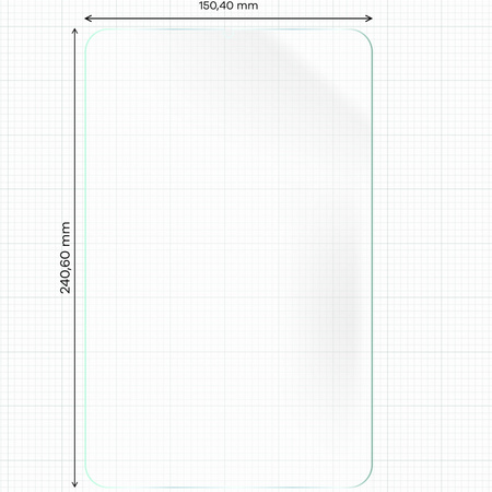 Folia imitująca papier Bizon Film Tab Papirus Duo do Galaxy Tab S6 Lite 2024/2022/2020, 2 sztuki