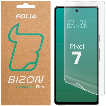 Folia hydrożelowa na ekran Bizon Glass Hydrogel Front do Google Pixel 7, 1 sztuka