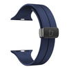Silikonowy pasek Bizon Strap Watch Silicone L do Apple Watch 44/45/46/49 mm, granatowy