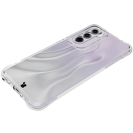 Elastyczne etui Bizon Case Salpa do Oppo Reno 12 Pro, przezroczyste