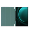 Etui Bizon Case Tab Lizard do Galaxy Tab S9 FE Plus, ciemnozielone