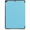 Etui Bizon Case Tab Croc do iPad 9/8/7 10.2 2021/2020/2019, błękitne