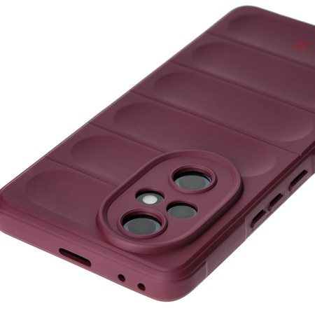 Pancerne etui Bizon Case Tur do Honor 200 Pro, burgundowe