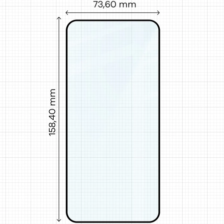 Szkło hartowane Bizon Glass Edge Duo do Galaxy S25 FE / S24 FE / A36 5G / A56 5G, czarna ramka, 2 sztuki