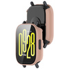 Etui ze szkłem do zegarka Bizon Case+Glass Watch do Xiaomi Redmi Watch 5 Active, różowe