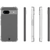 Etui + 2x szkło Bizon Case Clear Pack do Google Pixel 8a, przezroczyste