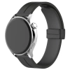 Silikonowy pasek Bizon Strap Watch Silicone L do Quick Release 18 mm, czarny