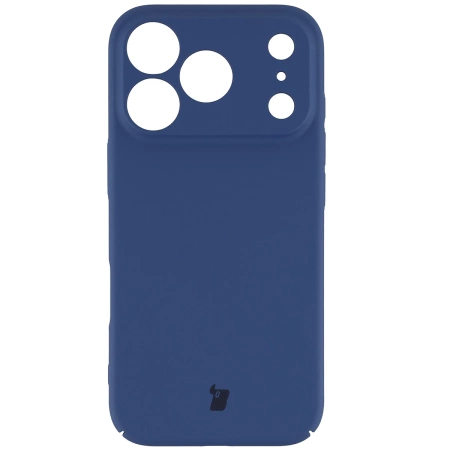 Etui Bizon Case Łupka do iPhone 17 Pro, niebieskie