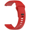 Pasek silikonowy do smartwatcha, Bizon Strap Watch Silicone Pro H, Quick Release 22 mm, czerwony