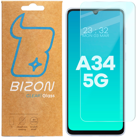 Szkło hartowane Bizon Glass Clear 2 do Galaxy A34 5G