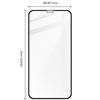 2x Szkło + szybka na aparat Bizon Edge Pack do iPhone 11
