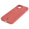 Etui Bizon Case Silicone do Apple iPhone 15, brudny róż