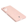 Etui Bizon Case Silicone Sq do Xiaomi Poco F5, jasnoróżowe