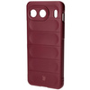 Pancerne etui Bizon Case Tur do OnePlus Nord 4, burgundowe