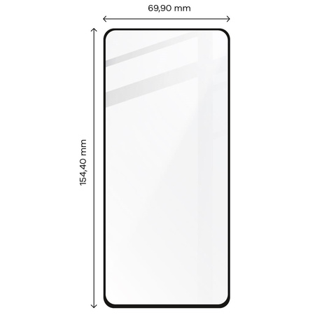 2x Szkło + szybka na aparat Bizon Edge Pack do Moto G8