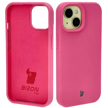 Etui silikonowe Bizon Soft Case do iPhone 15, fuksja