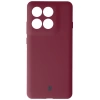 Silikonowe etui Bizon Soft Case do Motorola Edge 60 Pro, ciemnofioletowe