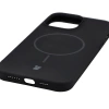 Silikonowe etui z pierścieniem magnetycznym Bizon Soft Case Magnetic do iPhone 14 Pro Max, czarne