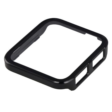 Etui ze szkłem do zegarka Bizon Case Watch Adamo do Garmin Venu X1, czarne