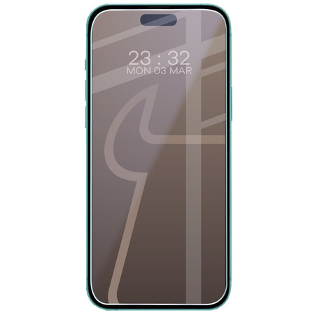 Elastyczne szkło hybrydowe Bizon Glass Mule do iPhone 15 Pro