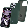 Silikonowe etui Bizon Soft Case do iPhone 16 Pro Max, ciemnozielone