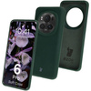 Silikonowe etui Bizon Soft Case do Honor Magic6 Pro, ciemnozielone