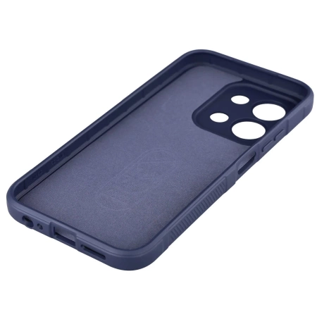 Pancerne etui Bizon Case Tur do Xiaomi Redmi 15C 4G / 5G / POCO C85 4G, granatowe
