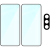 2x Szkło + szybka na aparat Bizon Edge 2 Pack do Galaxy A56 5G