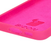 Silikonowe etui Bizon Soft Case do Galaxy S23, neonowo-różowe
