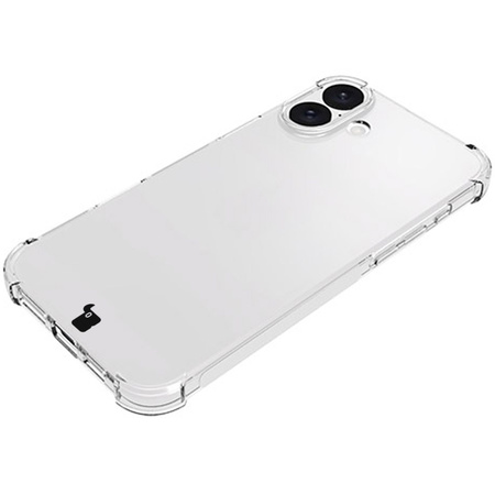 Elastyczne etui Bizon Case Salpa do iPhone 16 Plus przezroczyste