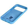 Silikonowe etui Bizon Soft Case do iPhone 17 Pro Max, niebieskie