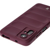 Pancerne etui Bizon Case Tur do Xiaomi Redmi Note 12S, burgundowe
