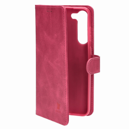 Etui Bizon Case Wallet do Samsung Galaxy S23 Plus, różowe