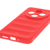 Pancerne etui Bizon Case Tur do Xiaomi Redmi 14C 4G / POCO C75, czerwone