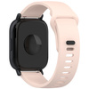 Pasek silikonowy do smartwatcha, Bizon Strap Watch Silicone Pro H, Quick Release 22 mm, różowy