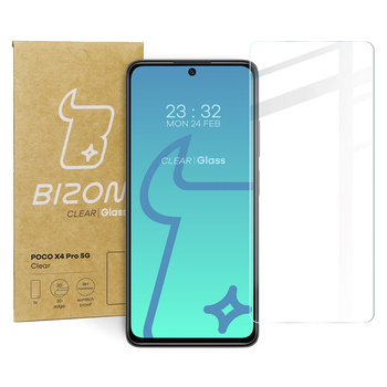 Szkło hartowane Bizon Glass Clear do Xiaomi Pocophone X4 Pro 5G