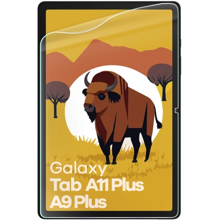 Folia imitująca papier Bizon Film Tab Papirus Duo do Galaxy Tab A11 Plus / A9 Plus, 2 sztuki